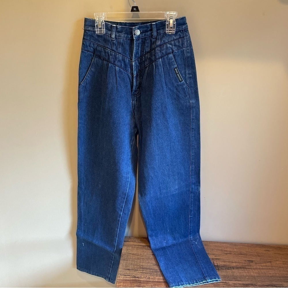 Vintage Rocky Mountain High Waisted Pleated Western " Jeans
